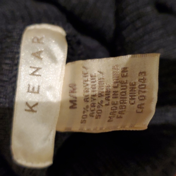 Kenar Turtleneck charcoal color knit sweater dress size M - Picture 5 of 5